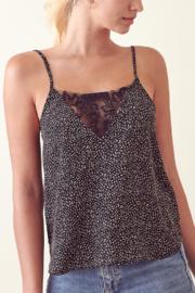  Cheetah Lace Cami