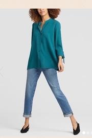  Silk Tie-sleeve Shirt