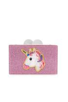  Unicorn Acylic Box Clutch Bag