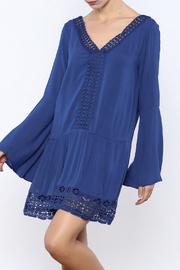  Royal Embroidered Dress