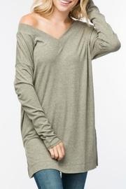  Oversize Vneck Tunic