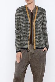  Blue Lurex Cardigan