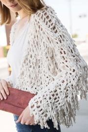  Soft Shaggy Cardigan
