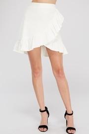  Asymmetrical Ruffle Skirt