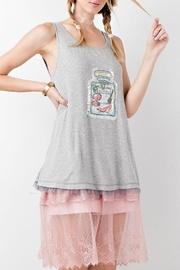  Heather Graphic-print Tunic