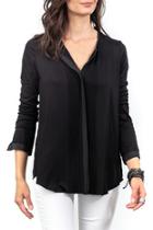  Pleated Pintuck Front Top