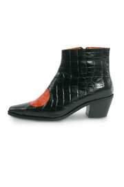  Sqaure Toe Ankle Bootie