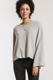  Premo Fleece Flare Sleeve Top