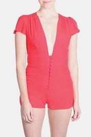  Bombshell Button Down Romper