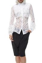  Ruffle Lace Blouse