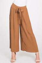  Pleated Cropped Pant