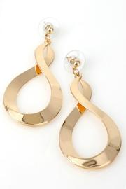  Gold Infinity Earrings