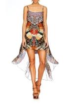  Overlay High Low Dress