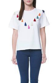 White Tassel T-shirt