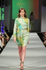 Yellow Print Shirtdress