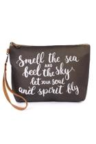  Smell-the-sea Cosmetic Bag