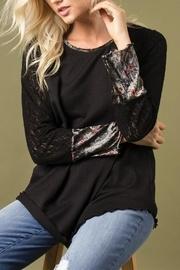  Multi Fabric Top