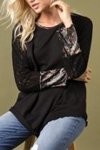  Multi Fabric Top
