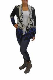  Tribal Print Sweater