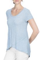  Seamed Scoop Tee