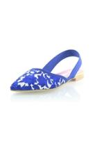  Floral Pointed-toe Flat
