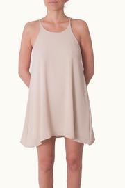  Beige Acrylic Dress