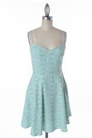  Minty Floral Dress