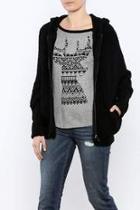  Cable Knit Hoodie