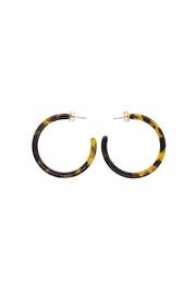  Tortoise Hoop Earrings