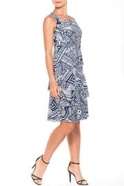  Navy/white Tier Dress