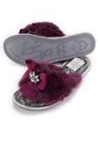  Embellished Fluffy Slipper