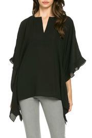  Black Poncho Top