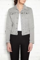  Gray Denim Jacket