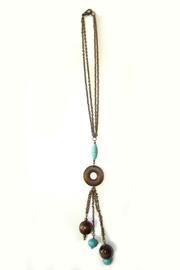  Wood Tassel Necklace