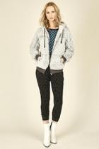  Two Tone Bear Bomber Jacket