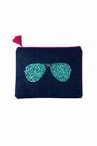  Navy Sunglasses Case