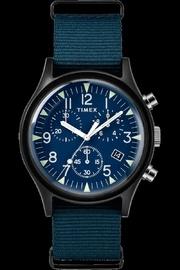  Blu Chrono Watch