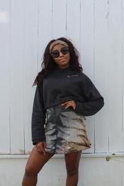 Cropped Hooded Sweatshirt