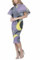  Flair Print Dress