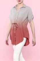  Button-down Tunic Top