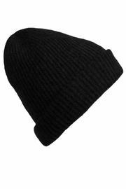  Cashmere Ribbed Beanie