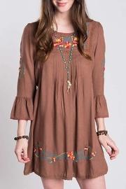 Bird Embroidery Dress