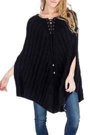  Braid Knit Poncho