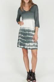  V Neck Tiedye Dress