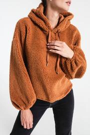  Sherpa Hoodie Pullover