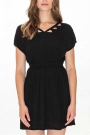 Cutout Neckline Dress