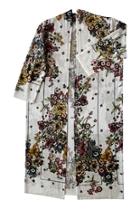  Floral Duster And Tank Set