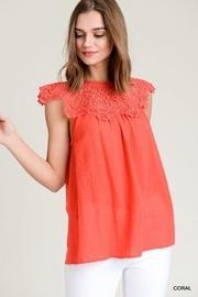  Scalloped Lace Shirt