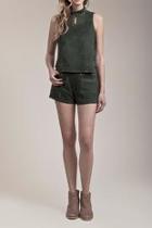  Suede Studded Tank
