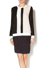  Chiffon Stripe Top